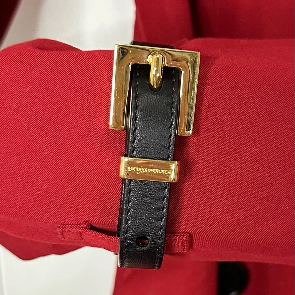 Burberry Scarlet Trench Coat - Picture 9 of 13